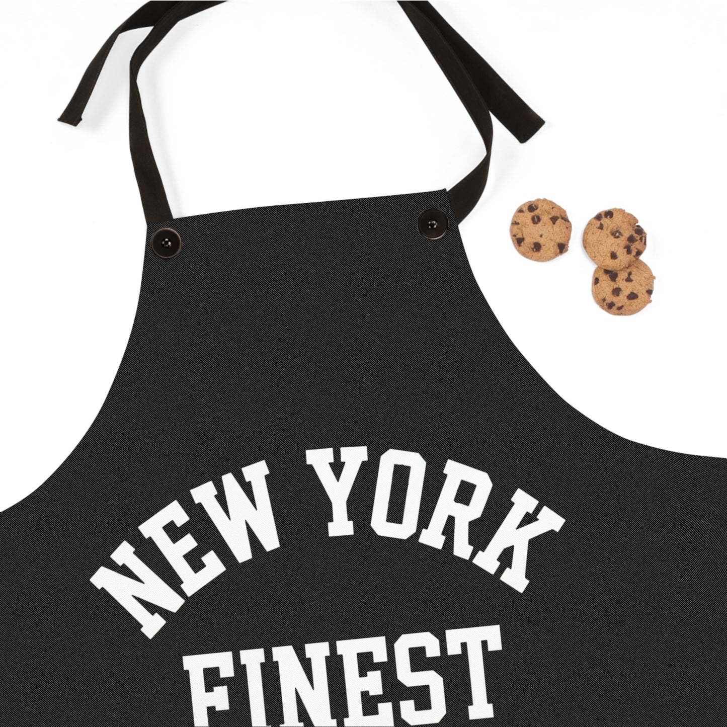 New York Finest Apron - Black & White
