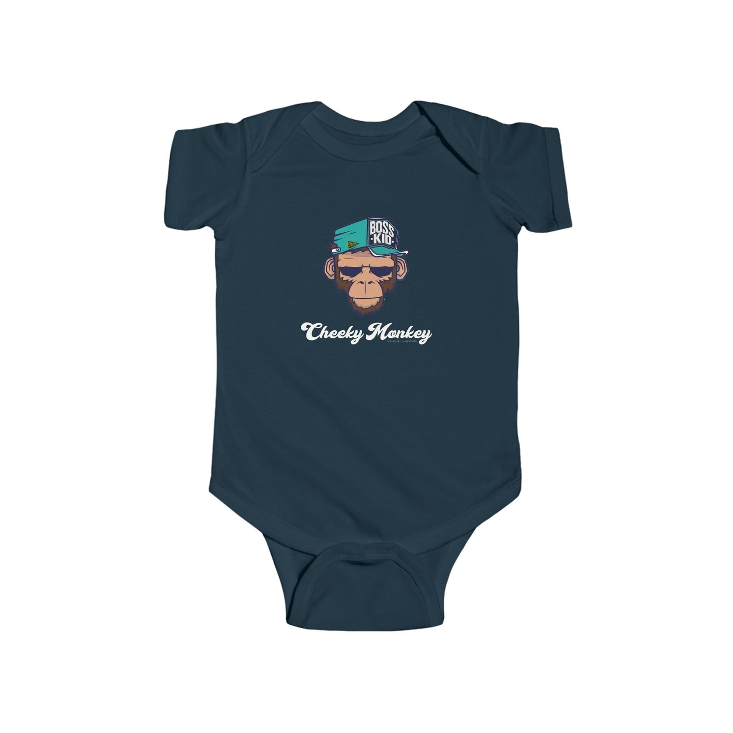 Cheeky Monkey Baby Bodysuit
