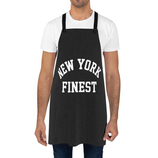 New York Finest Apron - Black & White