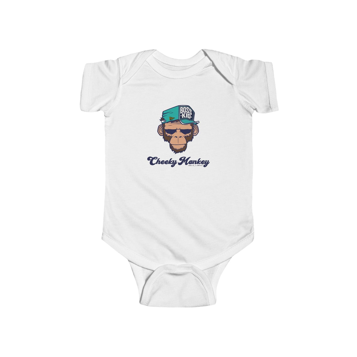 Cheeky Monkey Baby Bodysuit