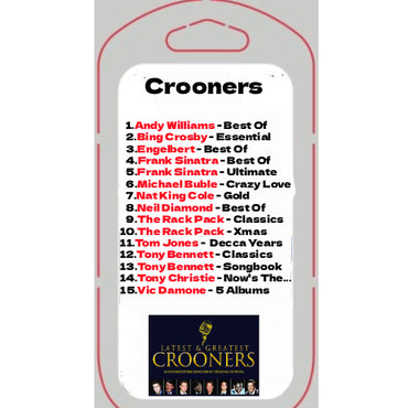 The Crooners USB | 10 Classic Albums from Sinatra & Martin