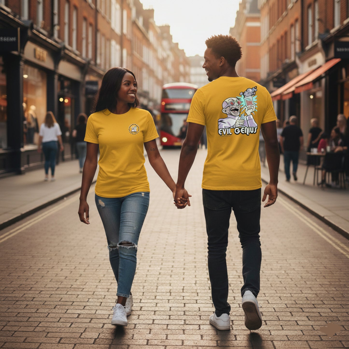 Evil Genius Unisex Cotton Tees