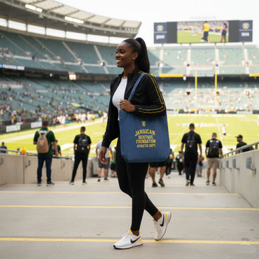 Jamaican Heritage Organic Denim Tote Bag