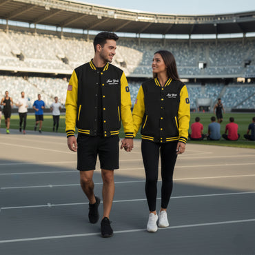 New York City Unisex Heavyweight Letterman Jacket
