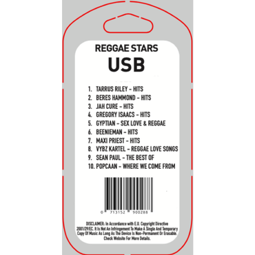 Stars Of Reggae USB