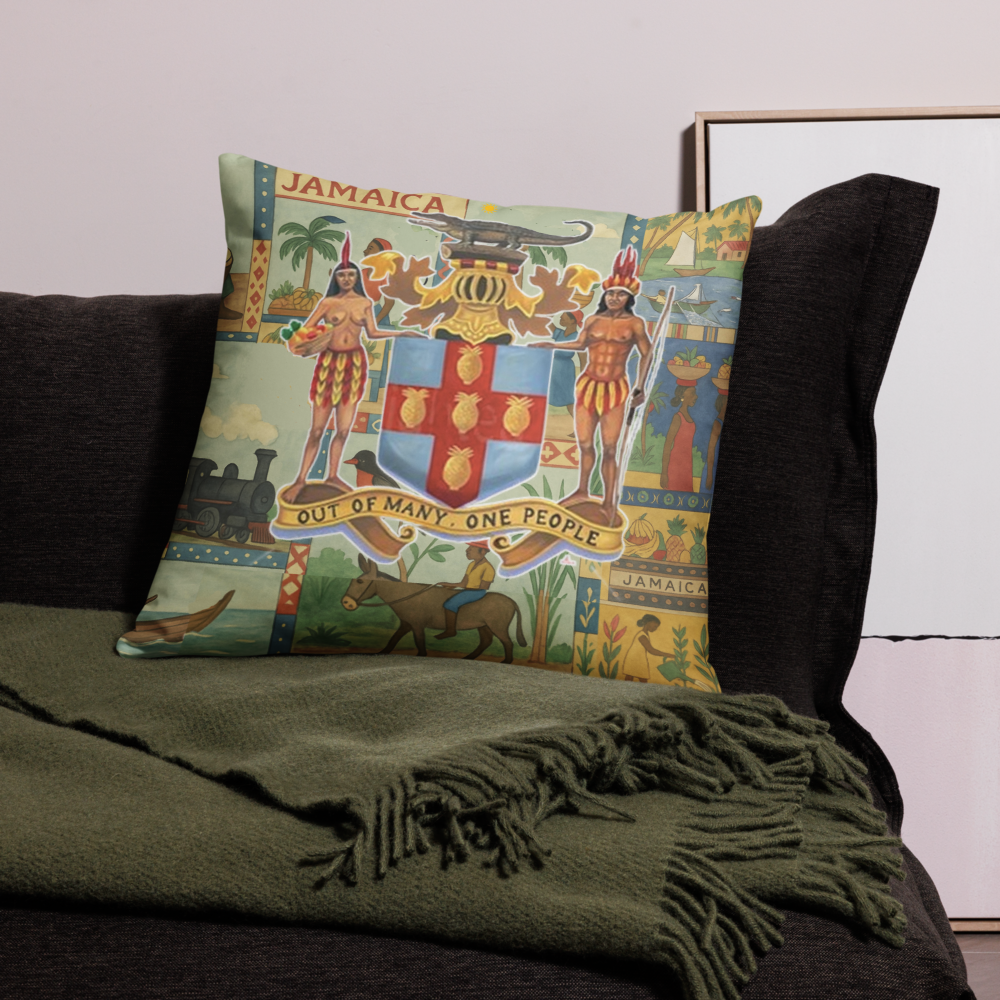 Jamaica Print Cushion