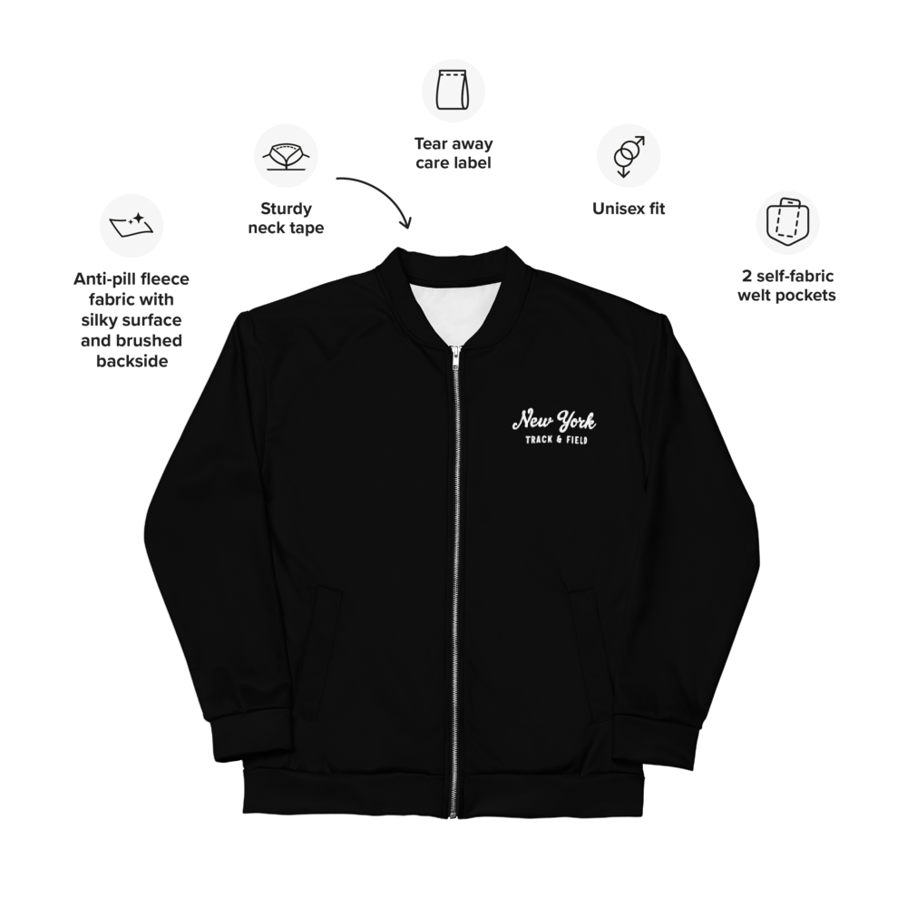 New York Unisex Bomber Track Jacket