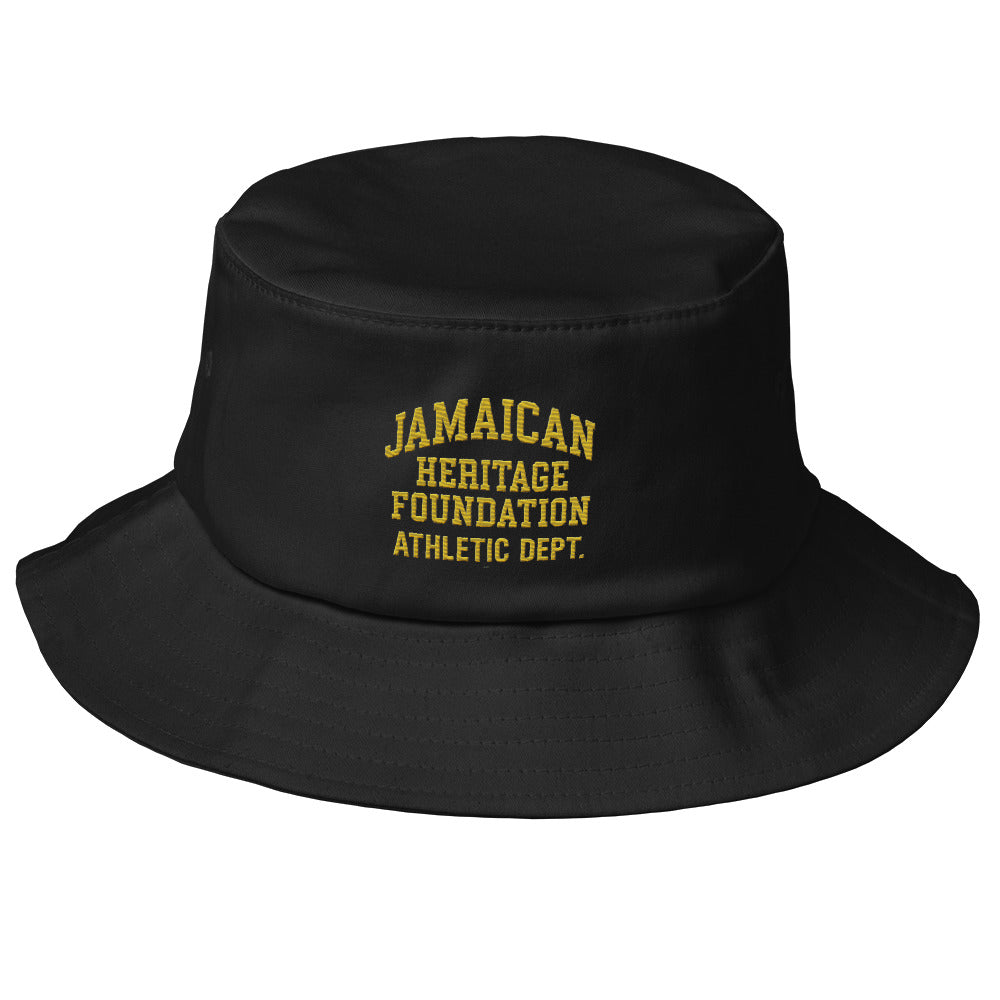 Stylish Jamaican bucket hat featuring vibrant colors and authentic design for enhanced sun protection.