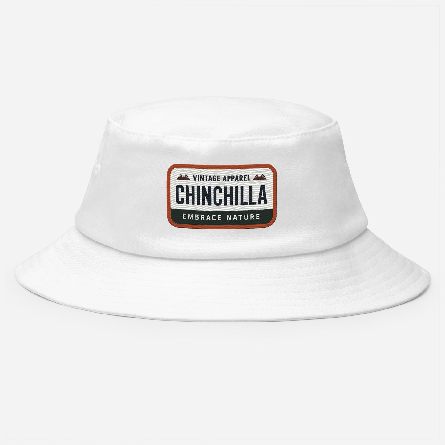 Chinchilla Apparel Old School Bucket Hat (Unisex)