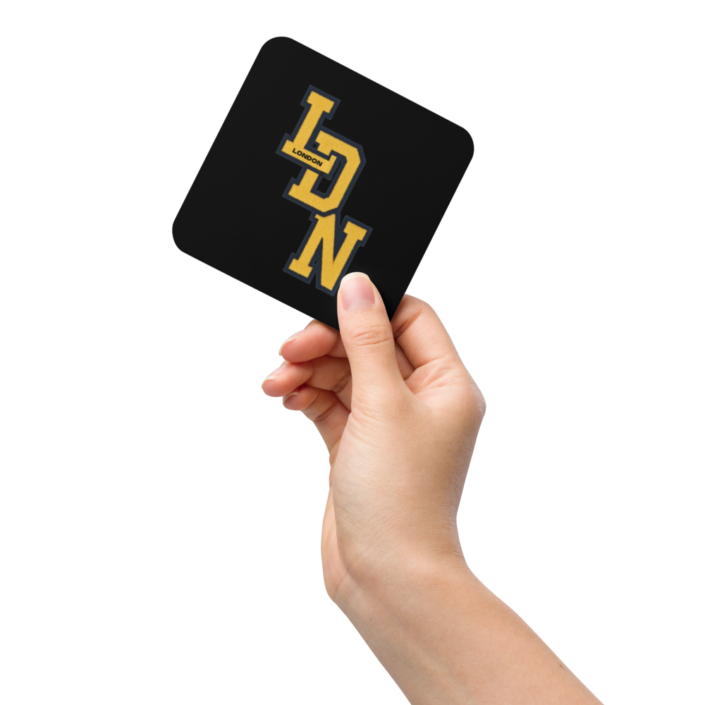 London (LDN) Cork-Back Coaster