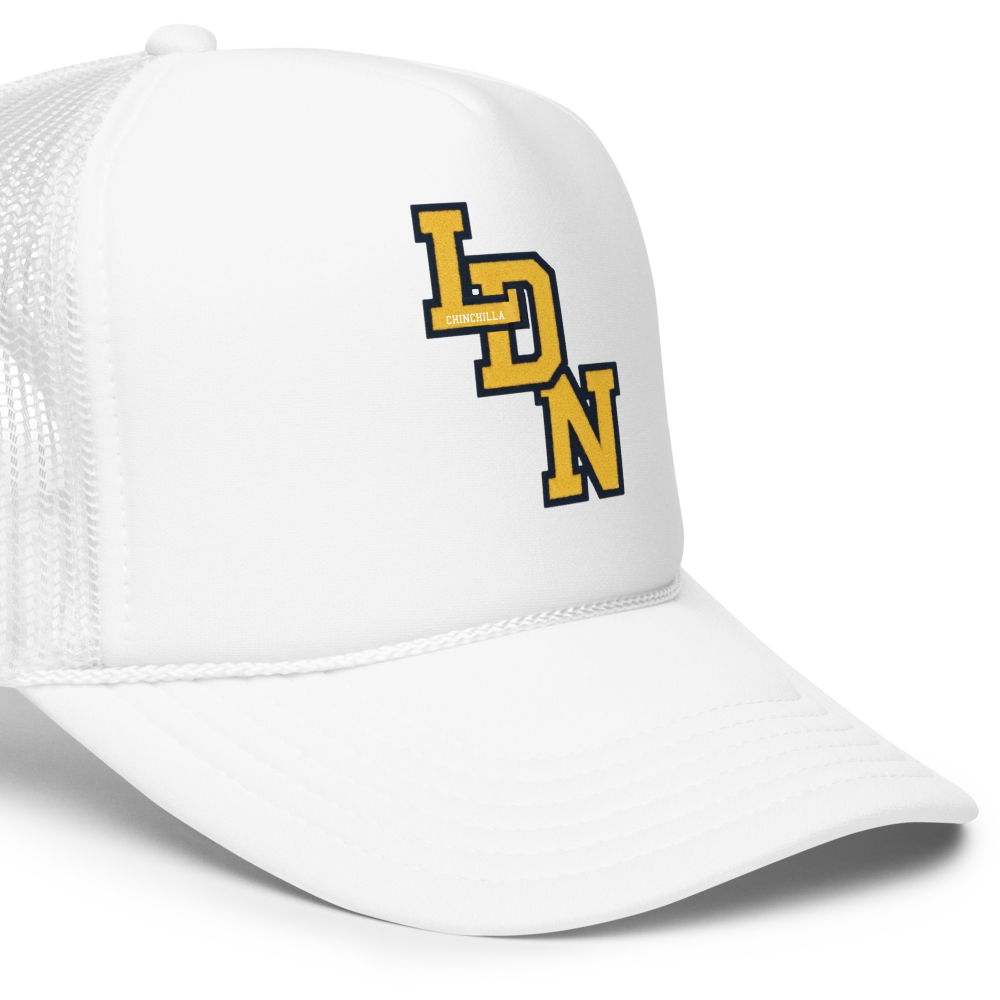 London (LDN) Trucker Cap — Vintage Varsity Cap