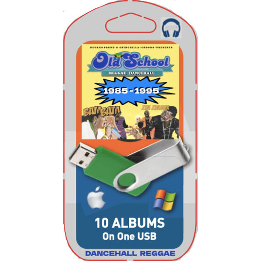 Old School Reggae Dance 1985 - 1995 USB - Chinchilla Choons