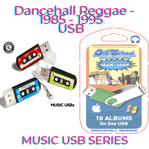 Old School Reggae Dance 1985 - 1995 USB - Chinchilla Choons