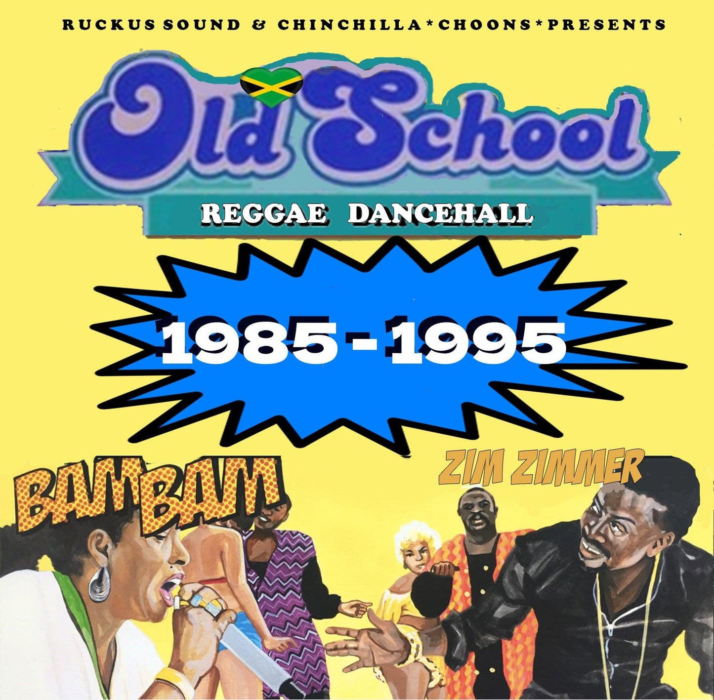 Old School Reggae Dance 1985 - 1995 USB - Chinchilla Choons