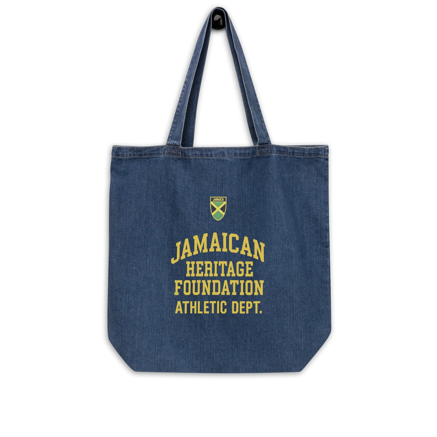 Jamaican Heritage Organic Denim Tote Bag