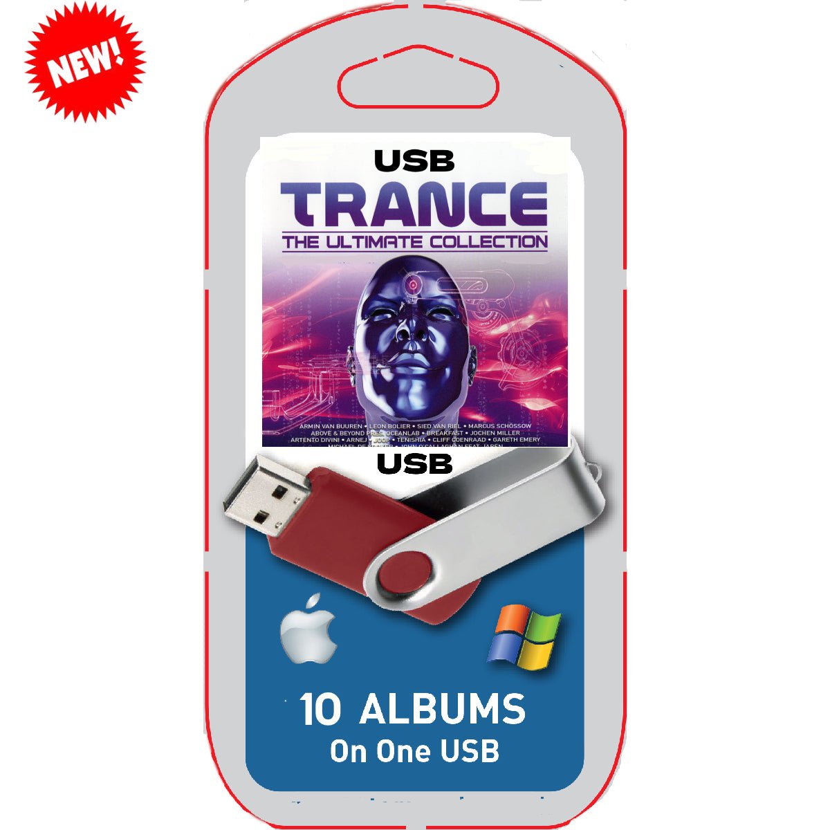 Trance Music USB - Chinchilla Choons