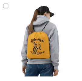 Chopper '75' Drawstring Bag - Chinchilla Choons