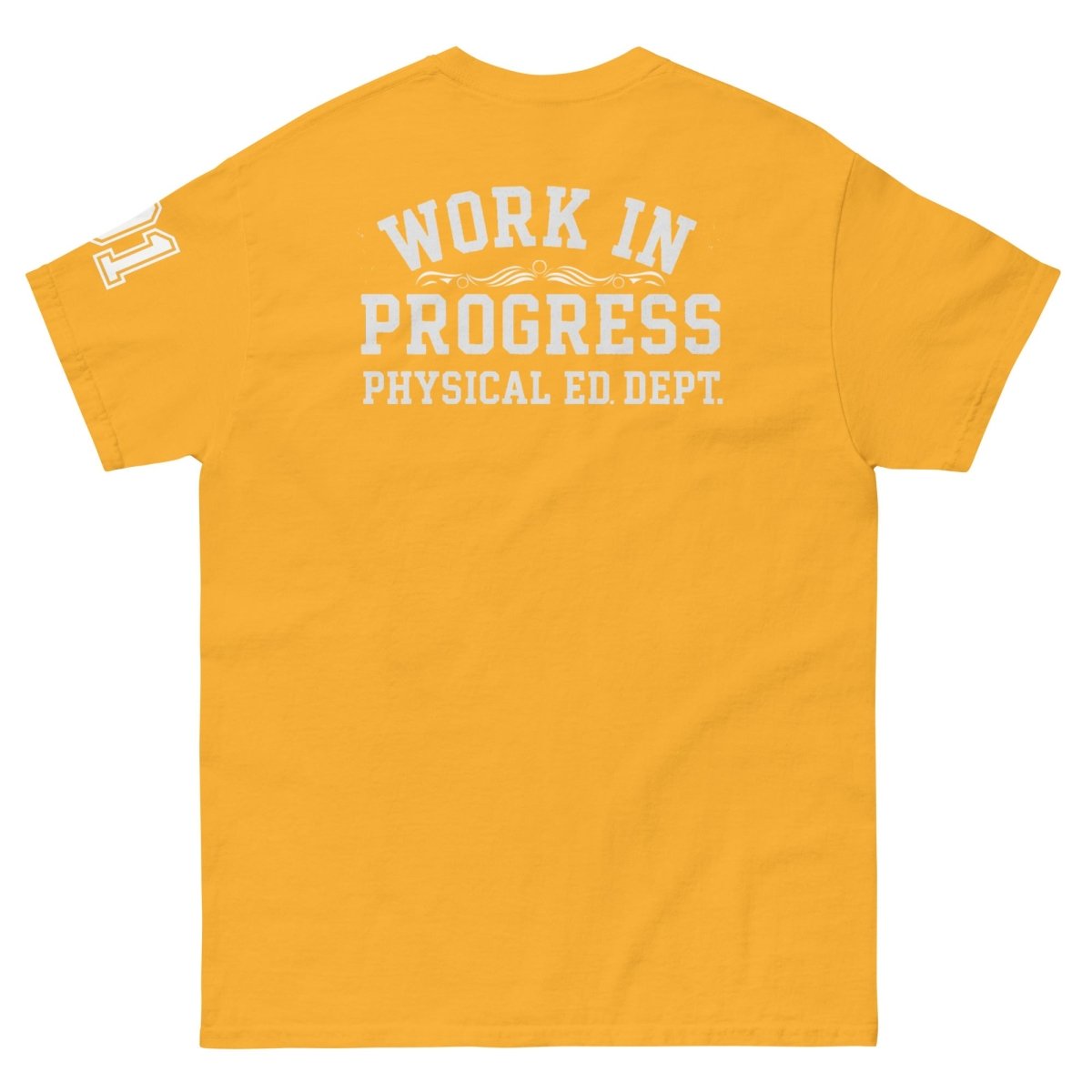 Work In Progress Mens Classic Tee - Chinchilla Choons