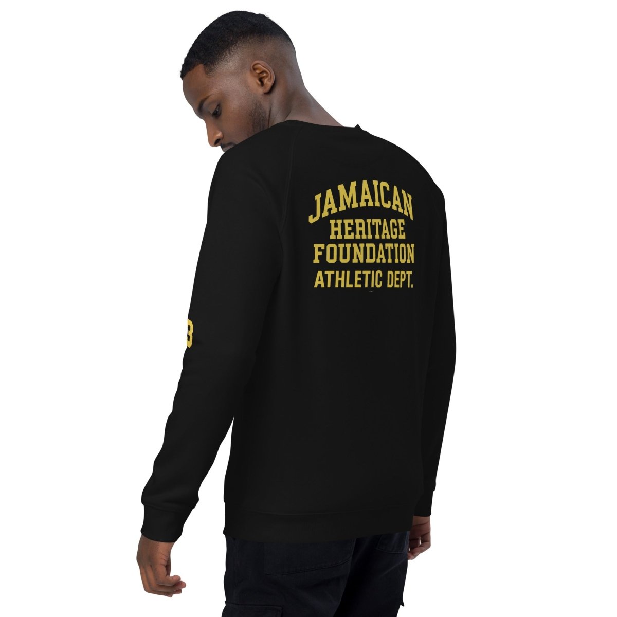 Jamaican Heritage Unisex Organic Sweatshirt - Chinchilla Choons