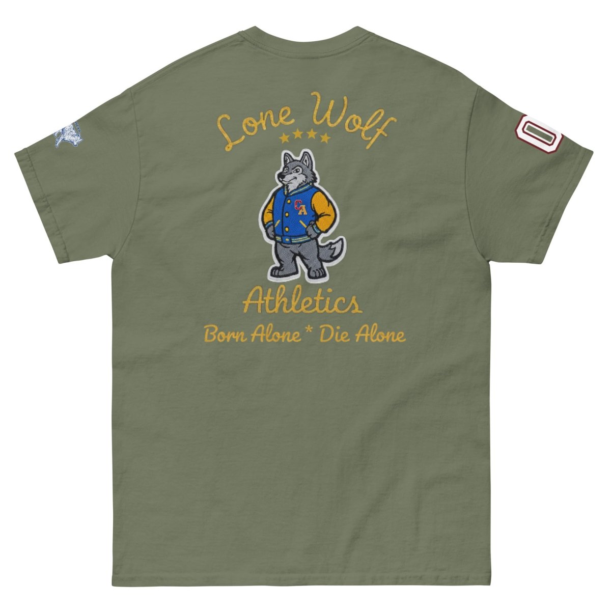 Lone Wolf Unisex Classic Tee - Chinchilla Choons