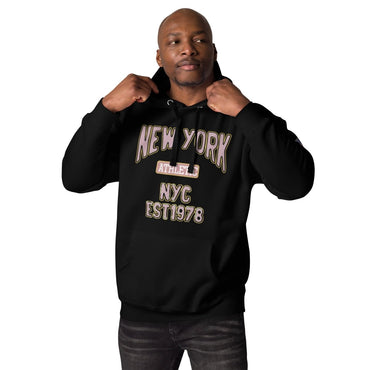 New York Athletic Premium Unisex Hoodie - Chinchilla Choons