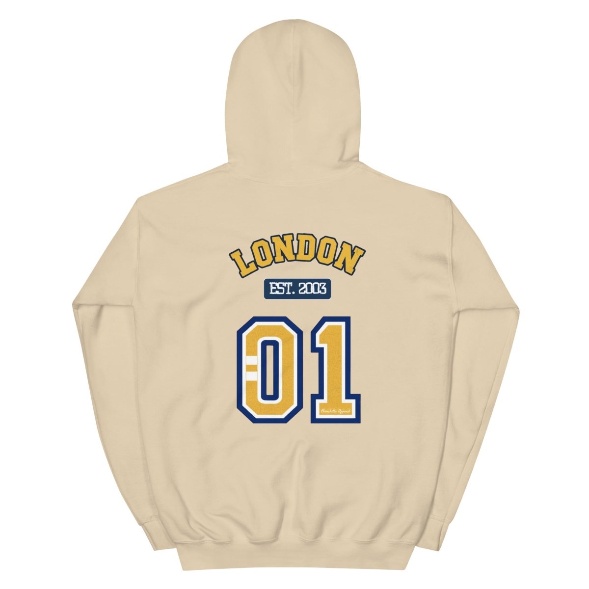 London Varsity Unisex Hoodie - Chinchilla Choons