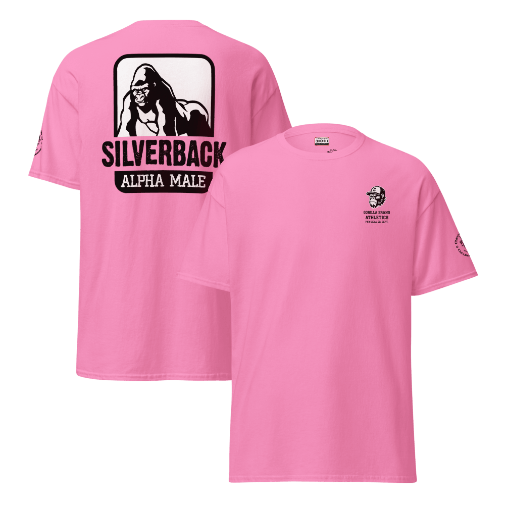 Silverback Mens Classic Tee (Light Colours) - Chinchilla Choons