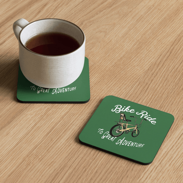 Chopper "75" Cork-Back Coaster - Chinchilla Choons