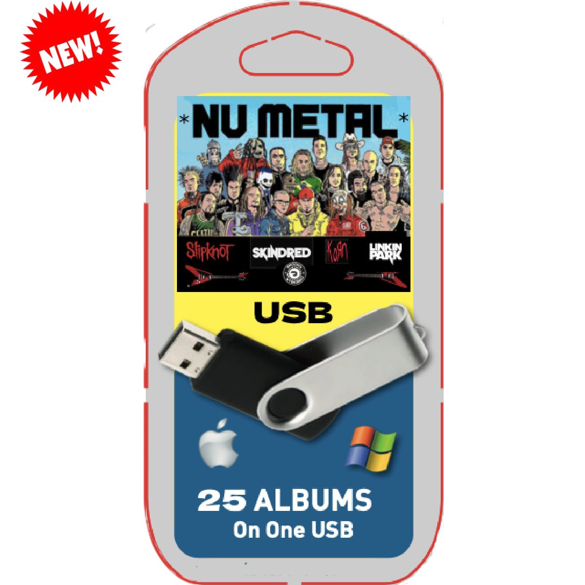 Nu Metal USB - Chinchilla Choons