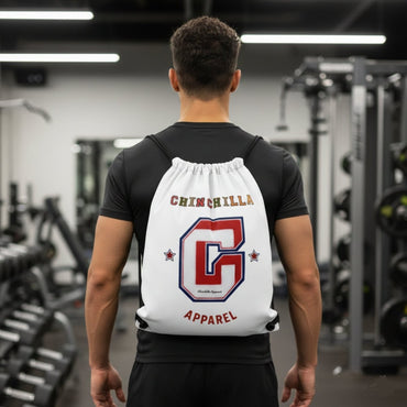 Chinchilla Varsity Drawstring Bag - Chinchilla Choons