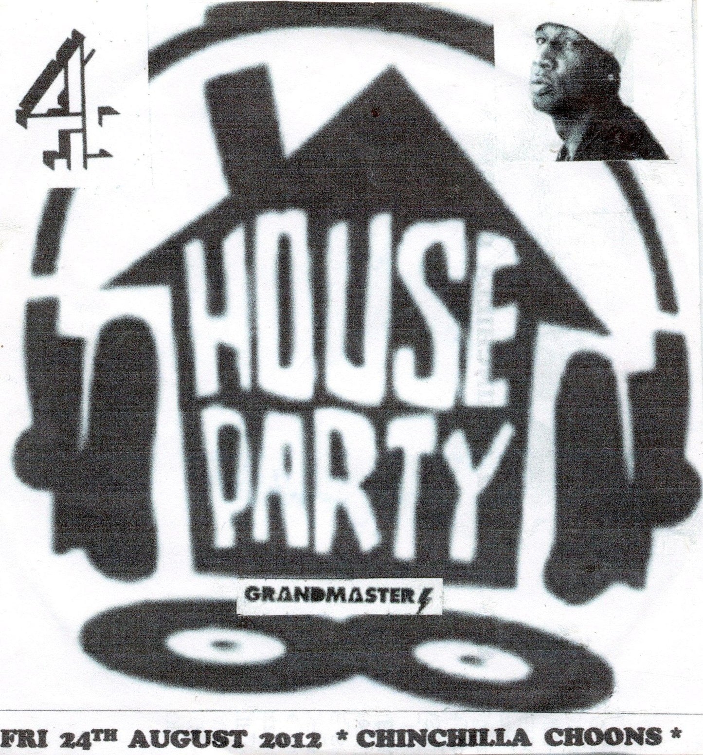 Grand Master Flash - House Party - Chinchilla Choons