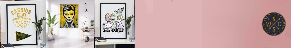 Framed Wall Art & Posters - Chinchilla Choons