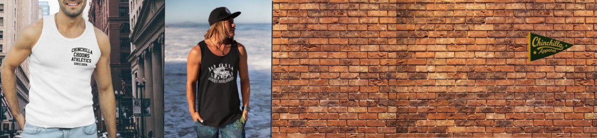 Tank Tops (Mens) - Chinchilla Choons