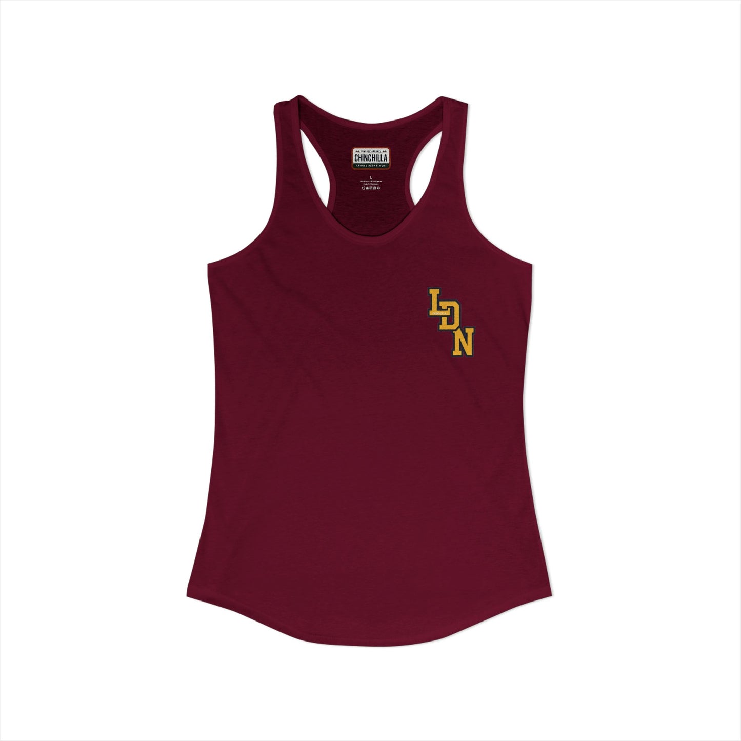 London (LDN) Varsity Women's Ideal Racerback Tank