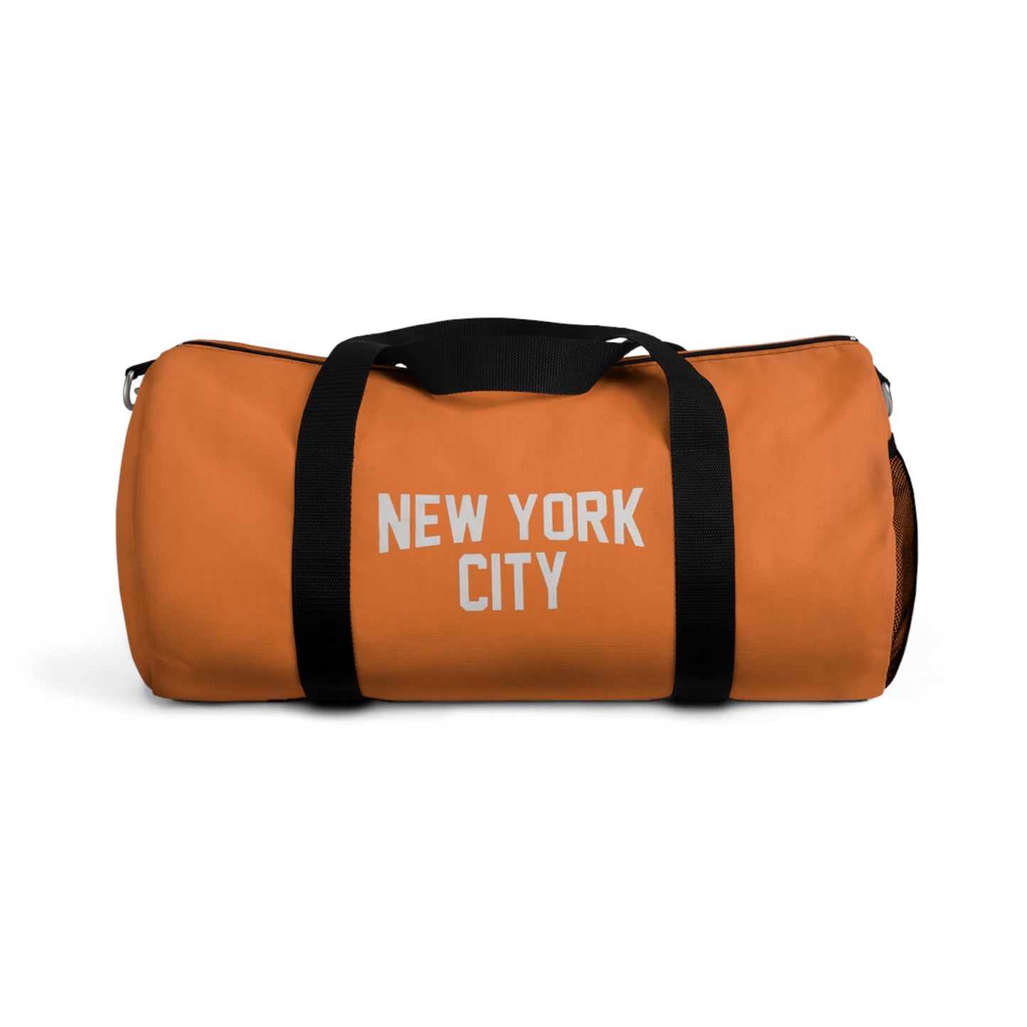 New York City Duffel Gym Bag, (Orange)