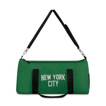 New York City Duffel Gym Bag (Green)