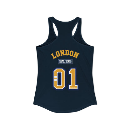 London (LDN) Varsity Women's Ideal Racerback Tank