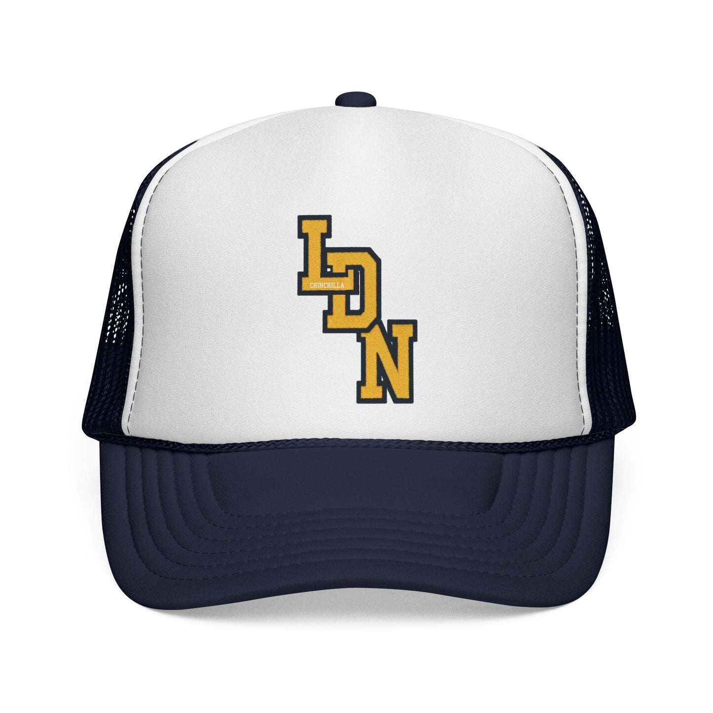 London (LDN)  Trucker Cap — Vintage Varsity Cap