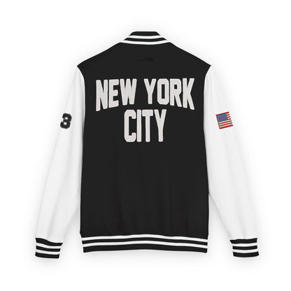 New York City Unisex Heavyweight Letterman Jacket