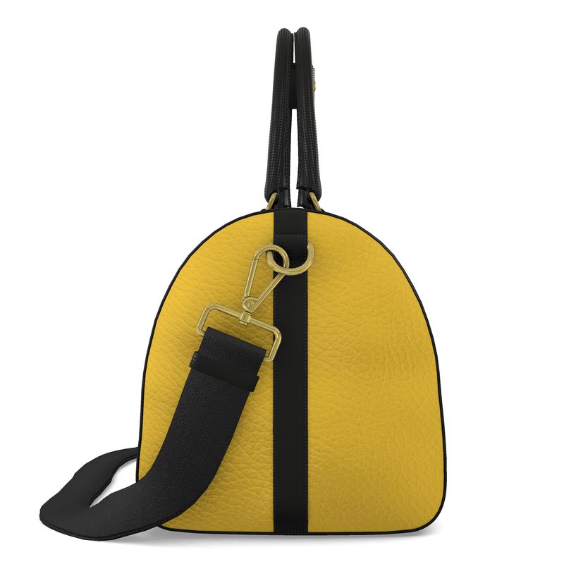 New York City Leather Duffle Bag