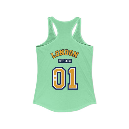 London (LDN) Varsity Women's Ideal Racerback Tank