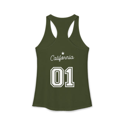 California Varsity Women's Ideal Racerback Tank Top