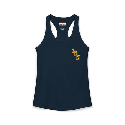 London (LDN) Varsity Women's Ideal Racerback Tank