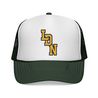 London (LDN)  Trucker Cap — Vintage Varsity Cap