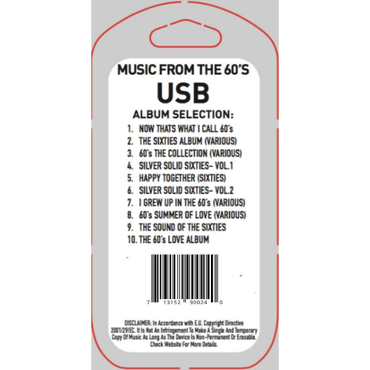 60's Music USB