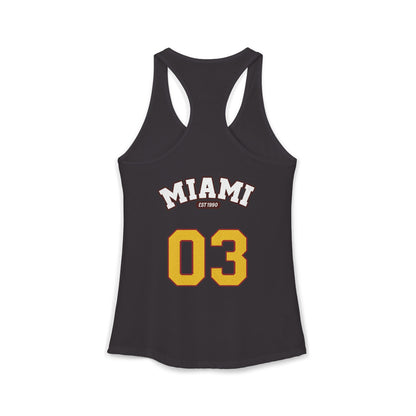 Miami Varsity Women's Racerback Tank Top