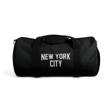 New York City Duffel Gym Bag, (Black)