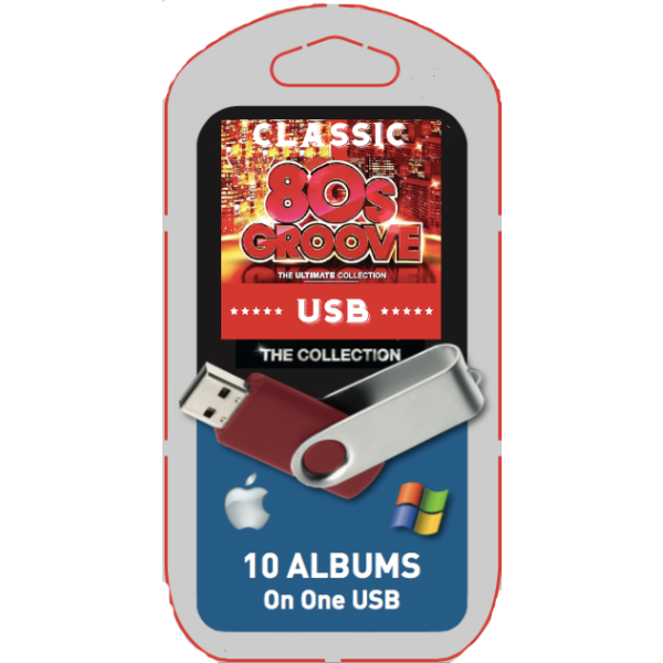 80s Computer Plug 80s Groove USB | Music USB Collection | All Genres | Just Plug & Play ...