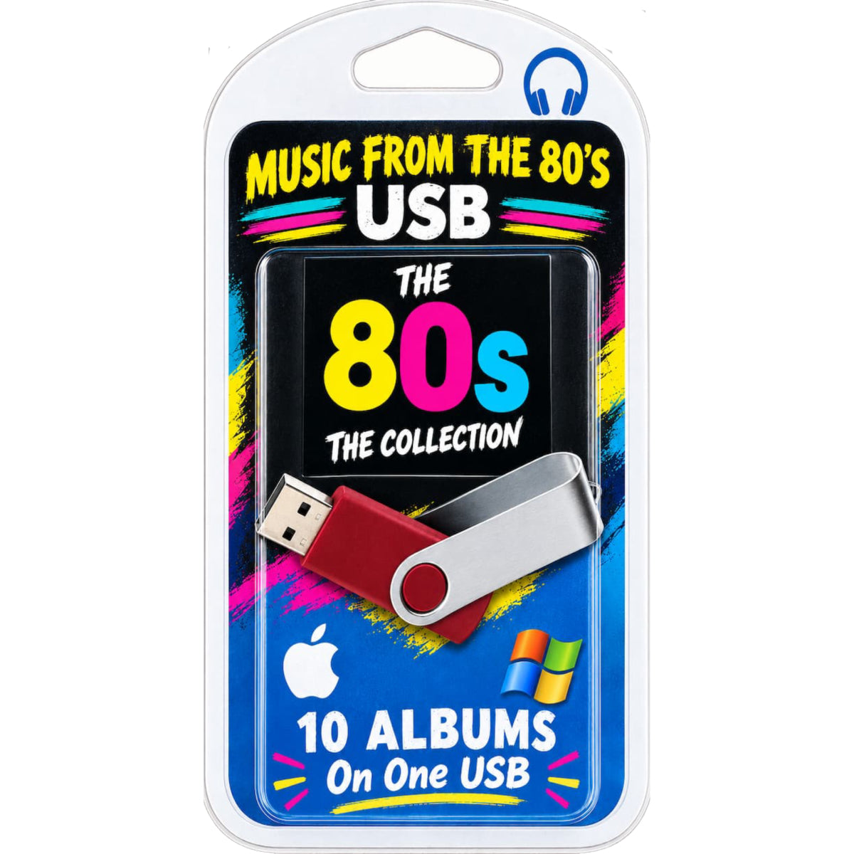 80s Music USB