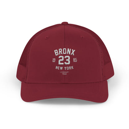 Bronx New York Embroidered Snapback Trucker Cap